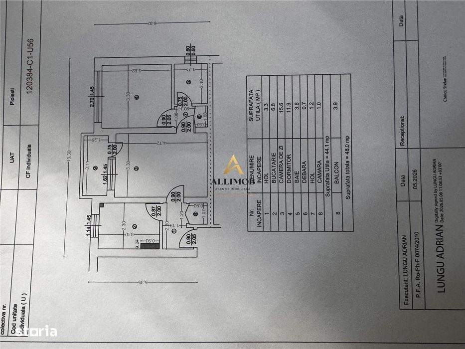 Apartament 2 camere in Ploiesti, zona Democratiei.