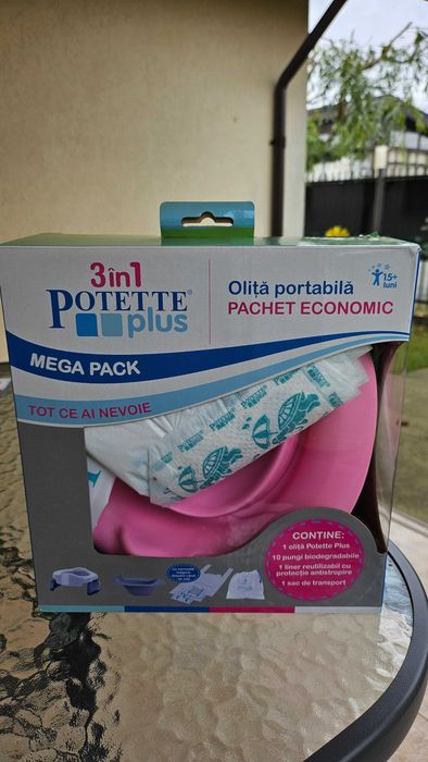 PACHET ECONOMIC Olita portabila 3in1 POTETTE plus