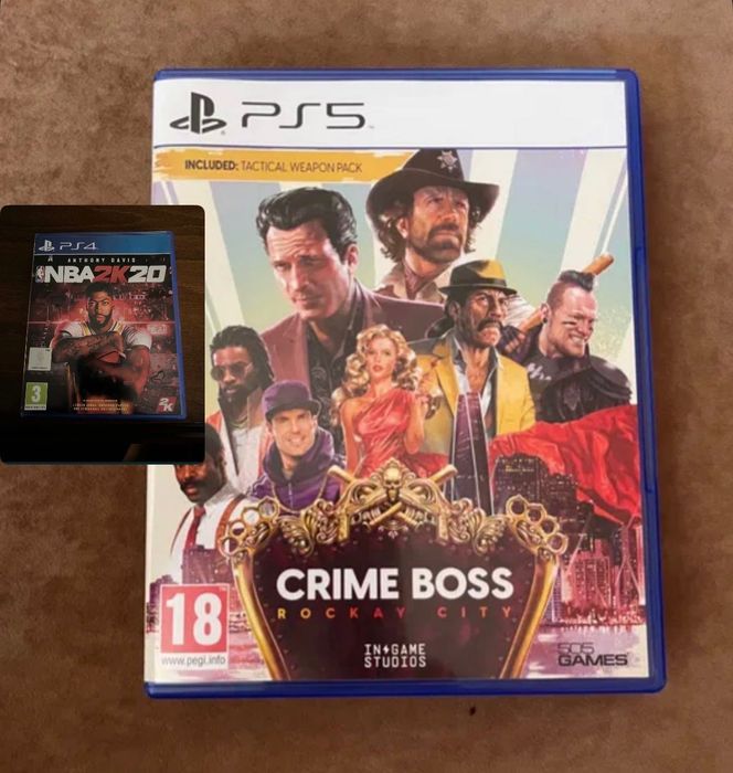 Crime Boss за PS5 и NBA2K20 Anthony Davis