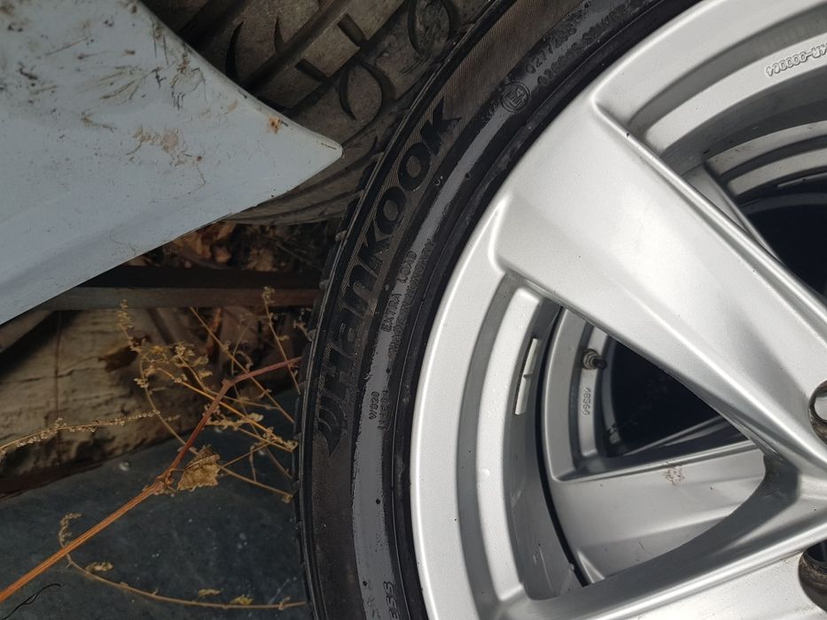 Jante hyundai5×114.3,17 anvelope iarna,senzori presiune
