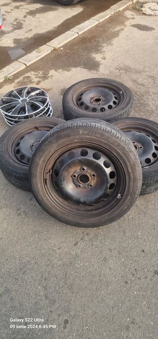 Vand 4 jante golf 4,audi a3,skoda octavia(pana 2004,fabia toate generatile,seat leon1m,toledo,cordoba) 5×100pcd
