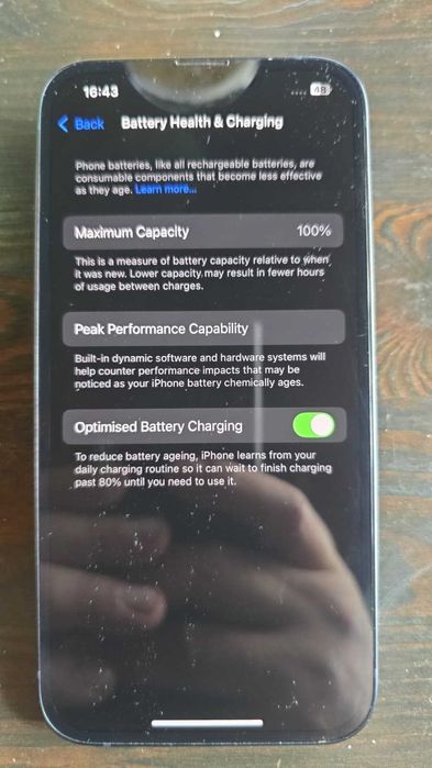 iPhone 14, 128Gb, baterie 100%, ca nou. NU LIVREZ! PRET FIX!