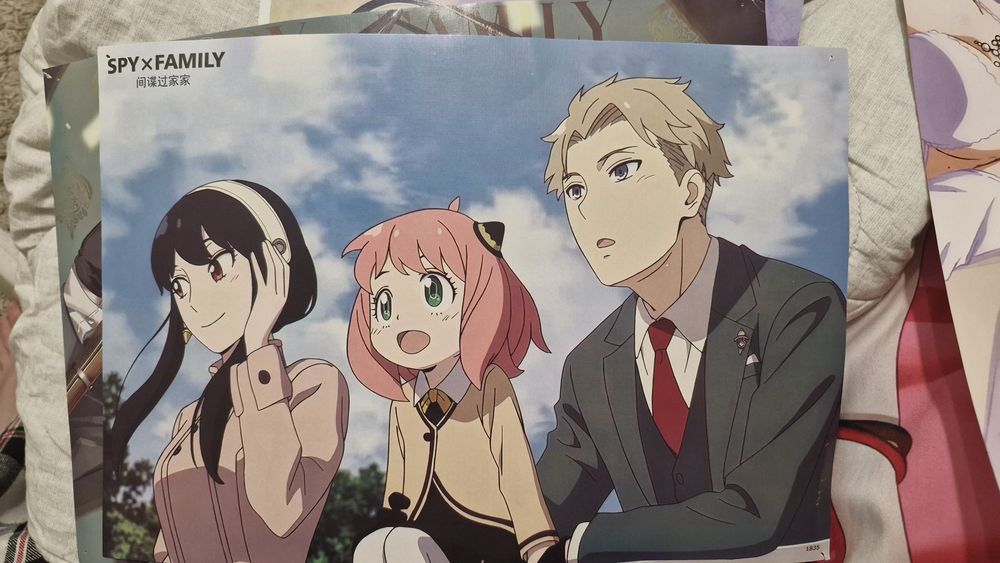 плакаты аниме А3