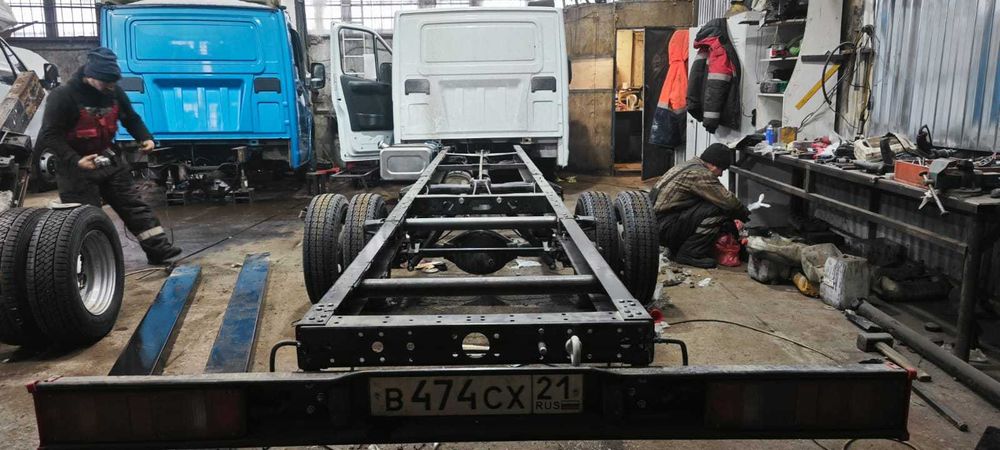 Удлинение Рамы Газель в Рассрочку