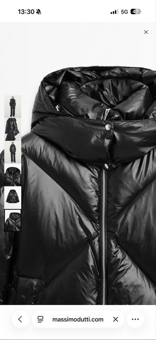 СРОЧНО КУРТКА massimo dutti пуховик