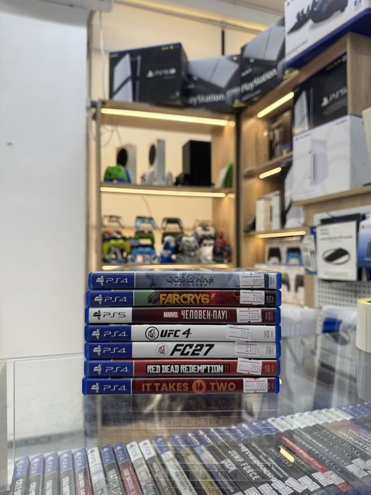 Бу диски на playstation 4/5
