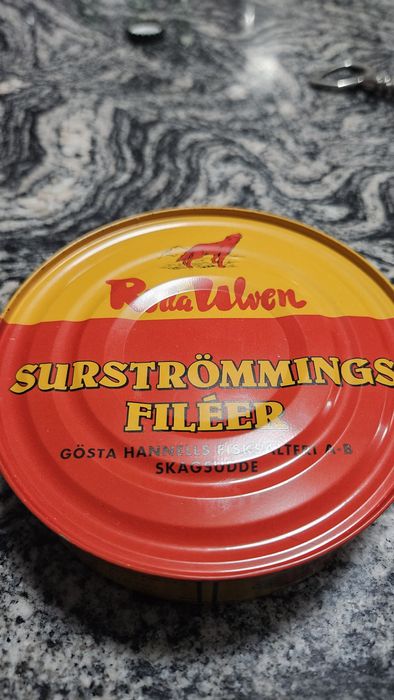 Roda ulven Surstromming - 300g