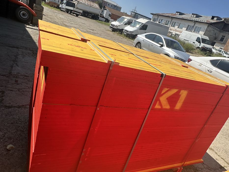 Panouri cofraje KAUFMANN K1, placa galbena , placi tip doka, lana