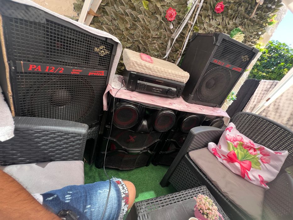 Тонколони 12 инча и Lg x boom 9740