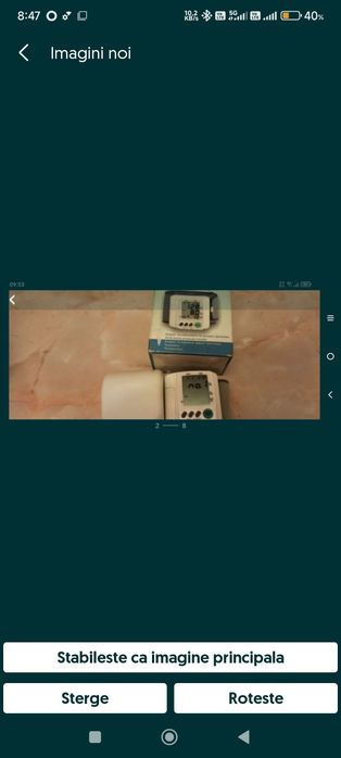 Tensiometru digital / analog , stetoscop și termometru