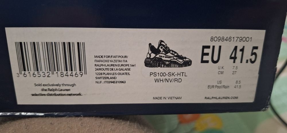 Sneakers Polo Ralph Lauren PS100-SK-HTL