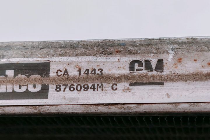 Radiator de Clima 876094MC Opel Vectra C