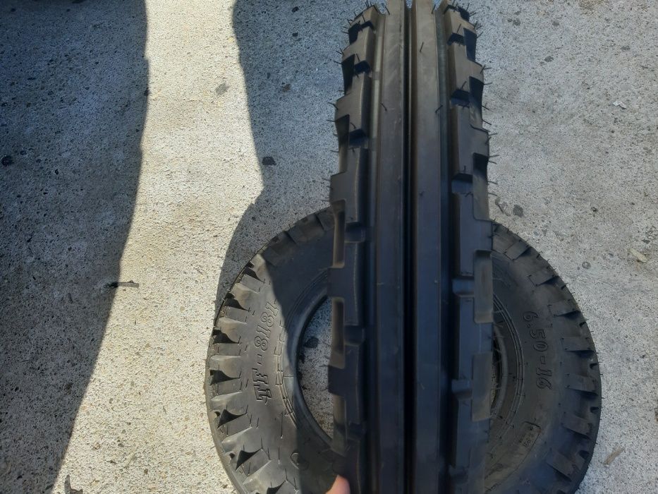 Cauciucuri noi 6.50-16 Anvelope BKT INDIENE directie tractor fata tva