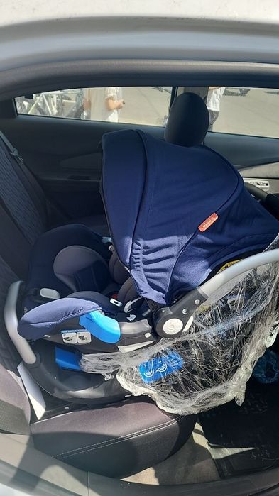 Автокресло люлька, подходит до года.