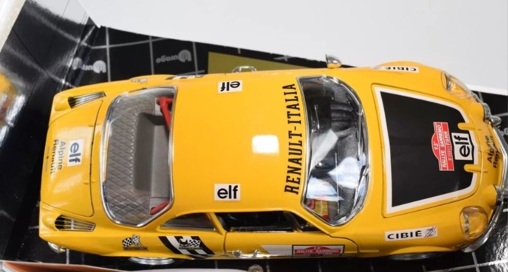 Machete Renault Alpine A110 1600 RALLY set