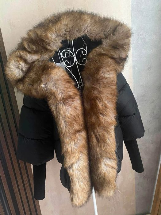 Бутиково яке от лисичи косъм