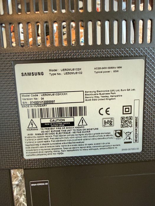 Televizor Samsung pentru piese