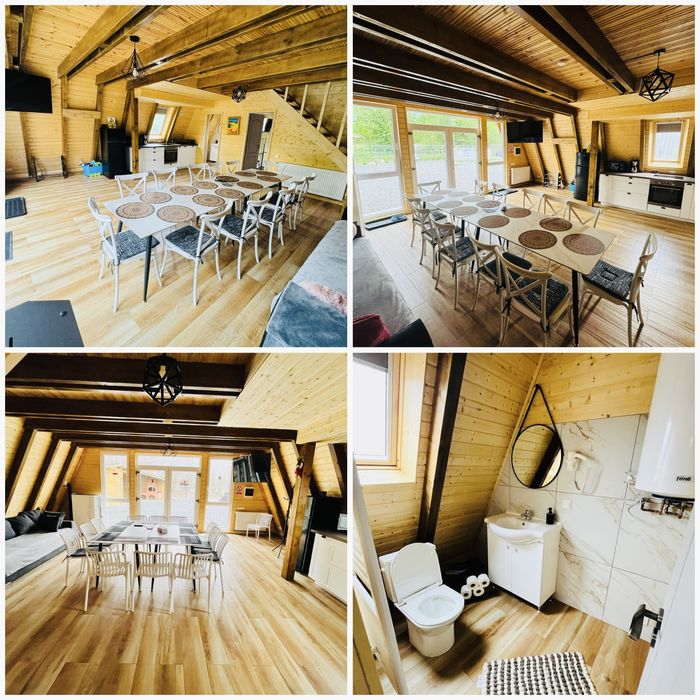 Cabana A Frame Twins Valea Avrigului ciubar piscina  Jacuzzi