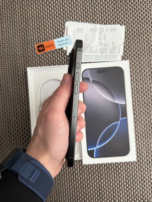 24М ГАР! 512Gb*ЛИЗИНГ* iPhone 16 Pro Max Black Titanium / Гаранция