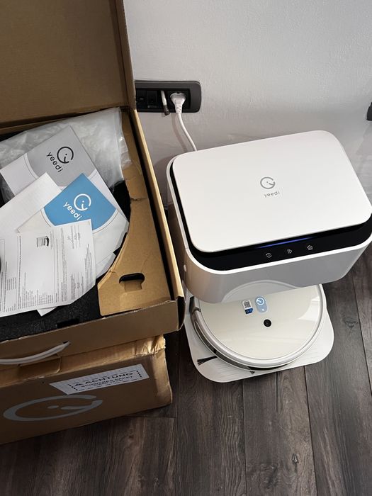 Yeedi Mop Station Pro – робот прахосмукачка + моп, почти нов, с кутия