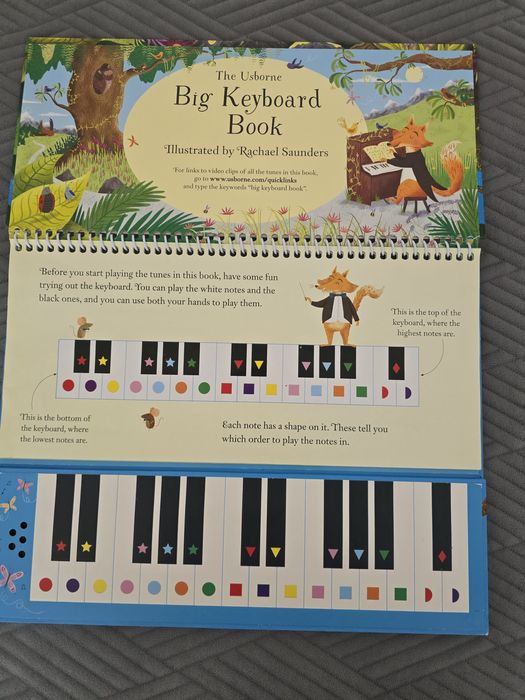 Carte Big Keyboard Usborne