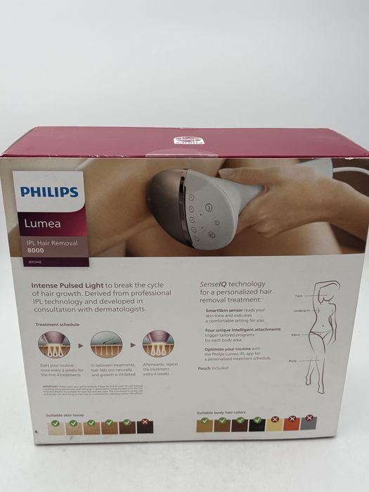 Philips Lumea IPL hair removal, EXTRA FULL accesorii, sigilat