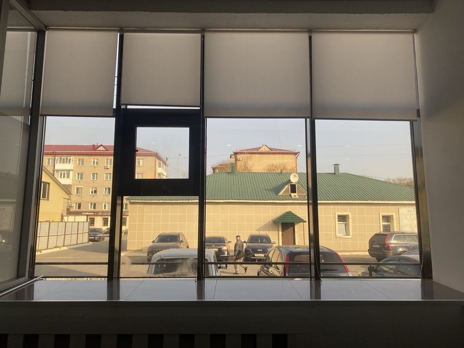 Ролл-шторы белые