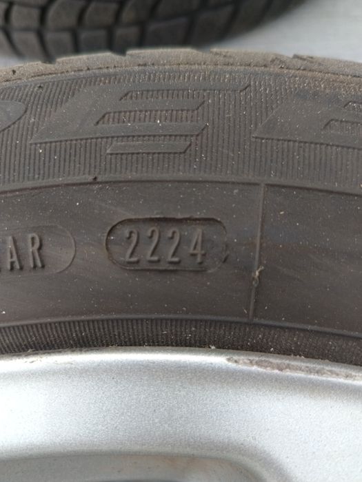 Jante x4 r16 5x112 VW EOS, cauciucuri Debica All Season DOT 24