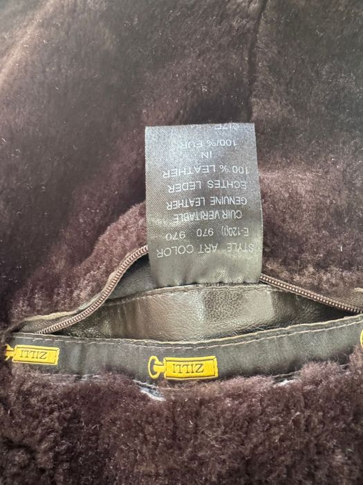 мужская кожаная дубленка