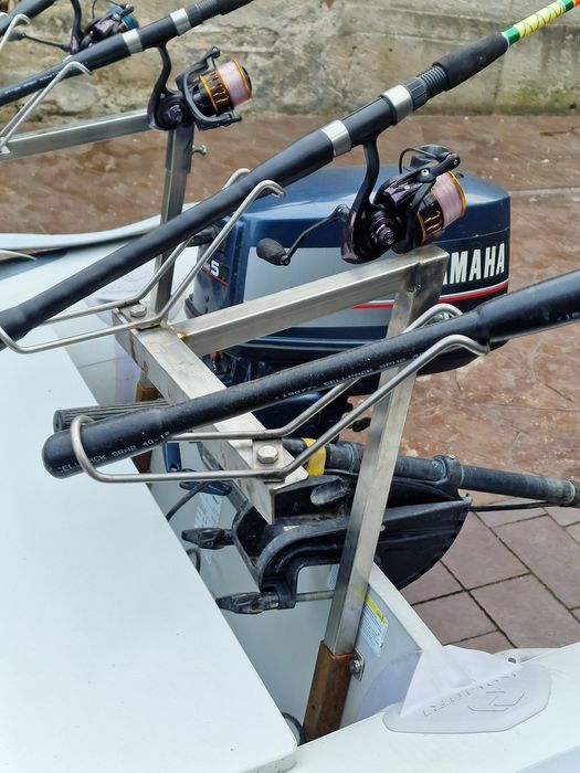 Suporti lansete barca full inox  barca gonflabila aluminiu tabla fibra