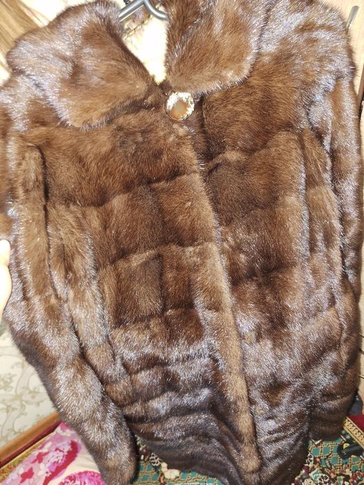 Шуба натуральная норка