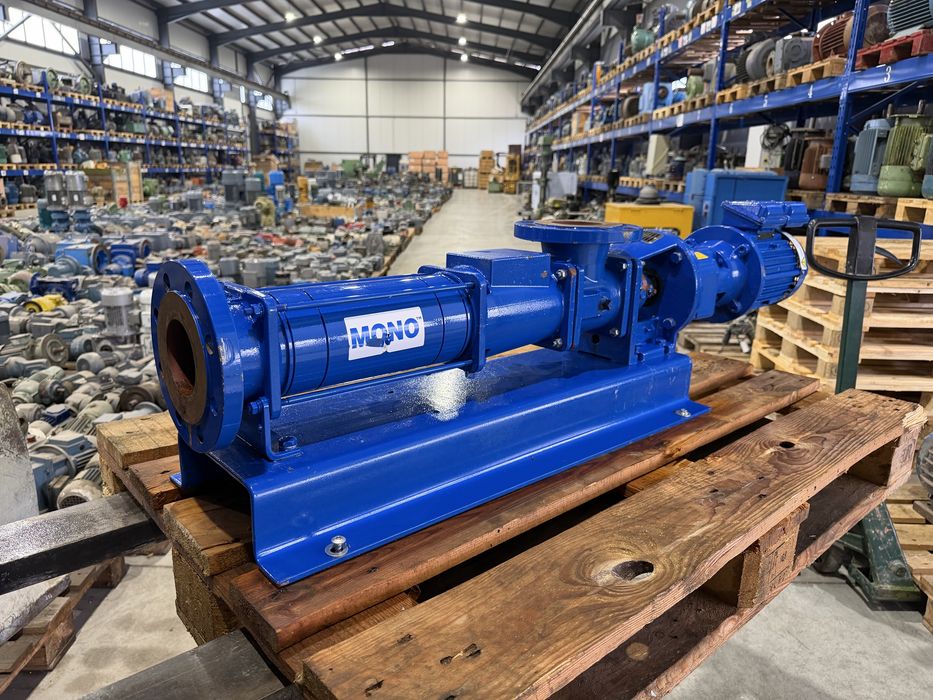 Нова шнекова помпа/винтова помпа за гъсти течности MONO