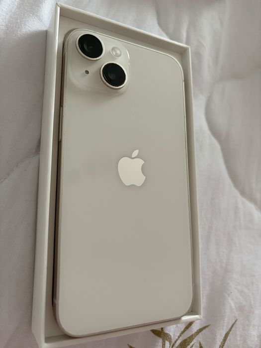Iphone 14 alb  stare impecabila