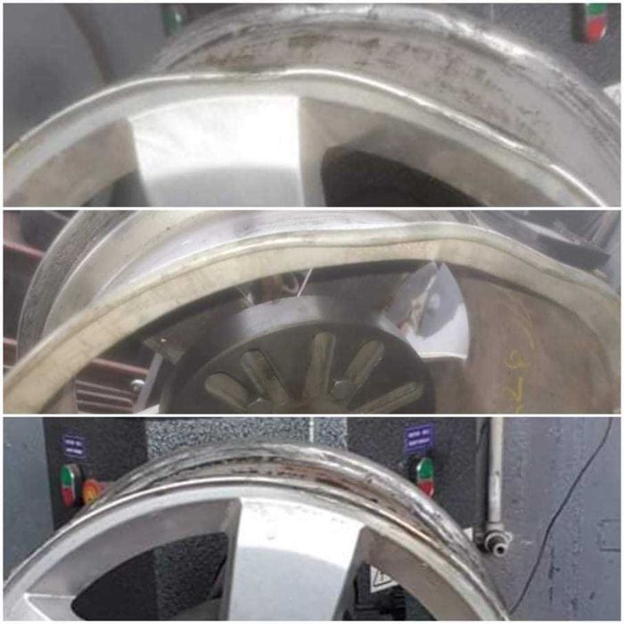 Изправяне на джанти и заварки на аргон