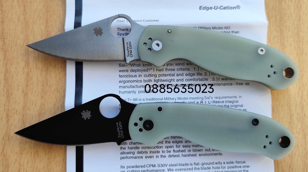 Spyderco Paramilitary 3 C223