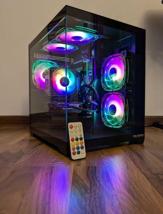 PC gaming performant (+setup microfon, tastatura etc.)