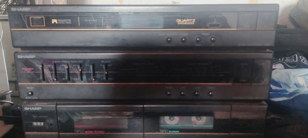 Магнитола виниловая SHARP
