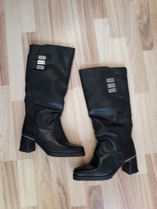 Cizme lungi piele naturală 100%