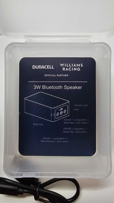 boxa portabila duracell 3w bluetooth speaker
