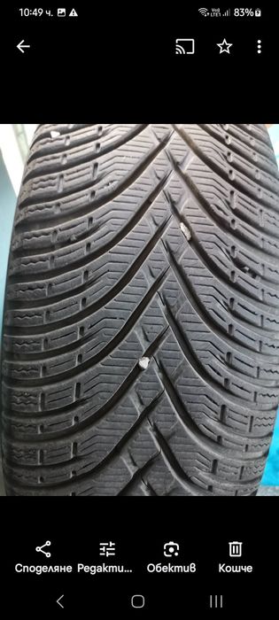 Зимни  гуми  4бр x 10€. 215/60/17