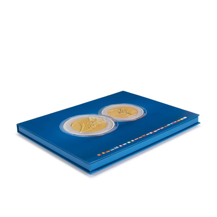 Презентационна кутия за 35 броя монети от 2 евро