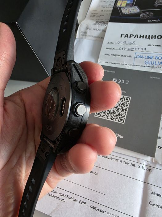 Garmin Fenix 8 Amoled Sapphire Гаранция