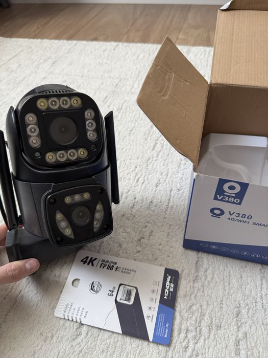 V380 4G/Wi-Fi Smart Camera