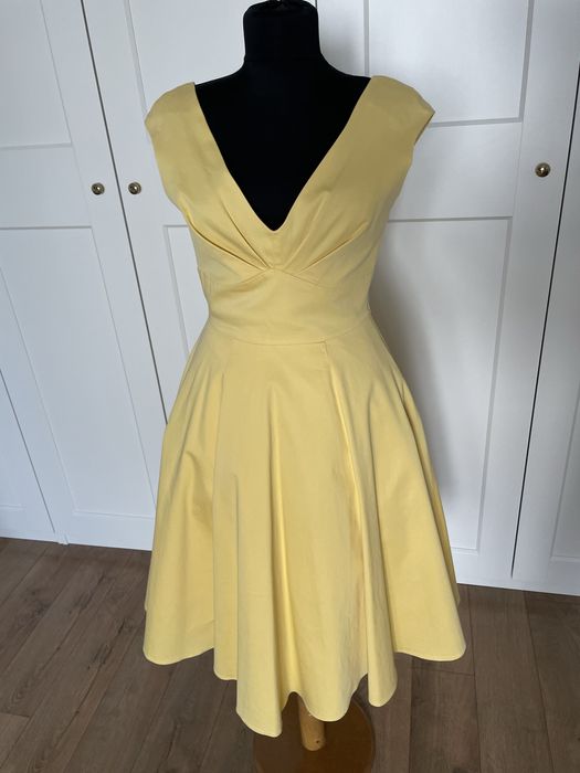 Rochie de ocazie pentru cununie,nunta,in stilul anilor 50