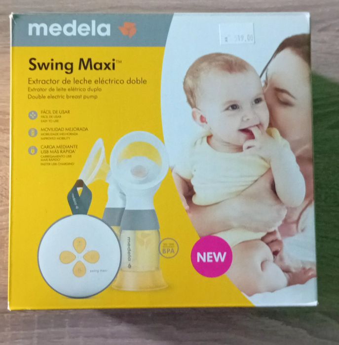 Двойна електрическа помпа за кърма Medela Swing Maxi