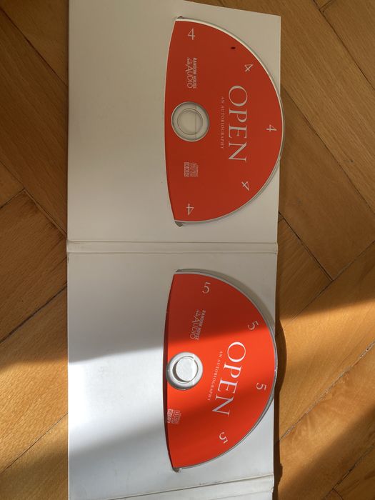 Open an Autobiography Andre Agassi. Автобииграфия Андре Агаси - 5 cd