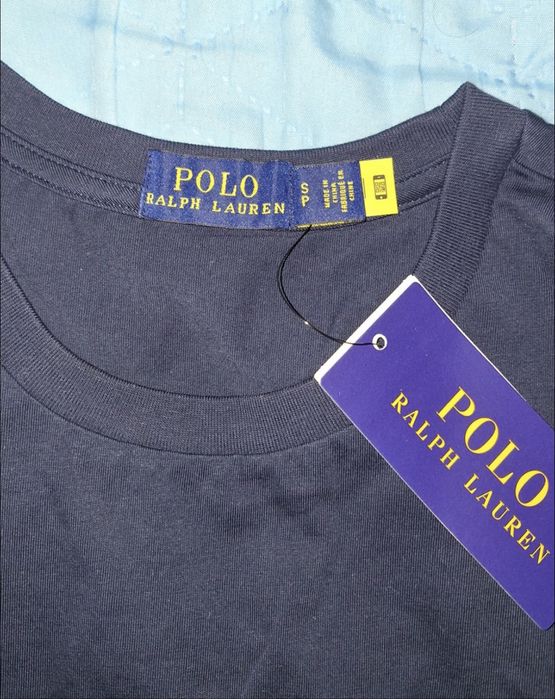 Мъжка тениска Polo Ralph Lauren - тъмносиня