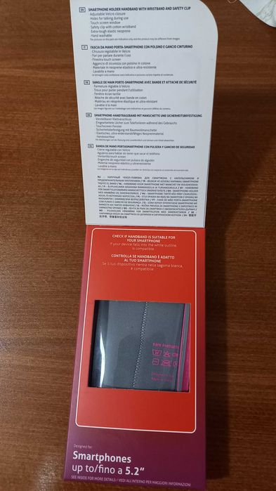 НОВА Спортна лента, калъф за телефон за тренировка handband crossfit