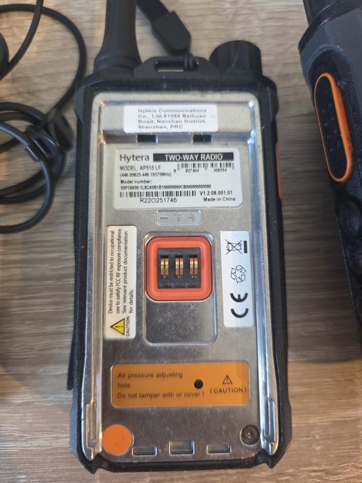 3 X Radio portabil, Hytera, AP515LF, Li-Po, 4000