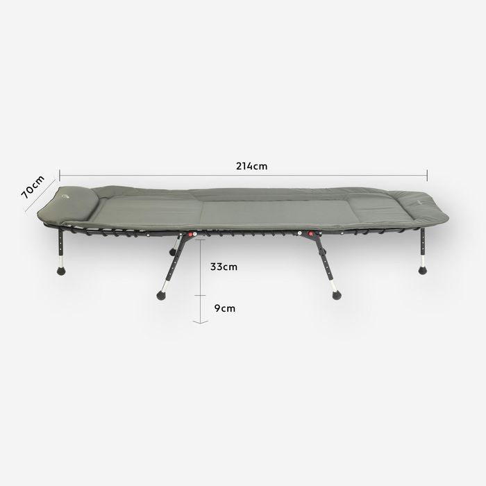 Pat Bedchair 100 Pescuit la crap - No - produs resigilat Decathlon